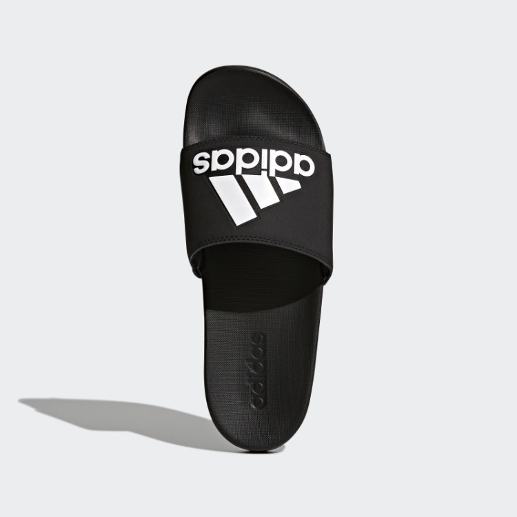 Chinelos De Conforto Adidas Adilette Preto/branco