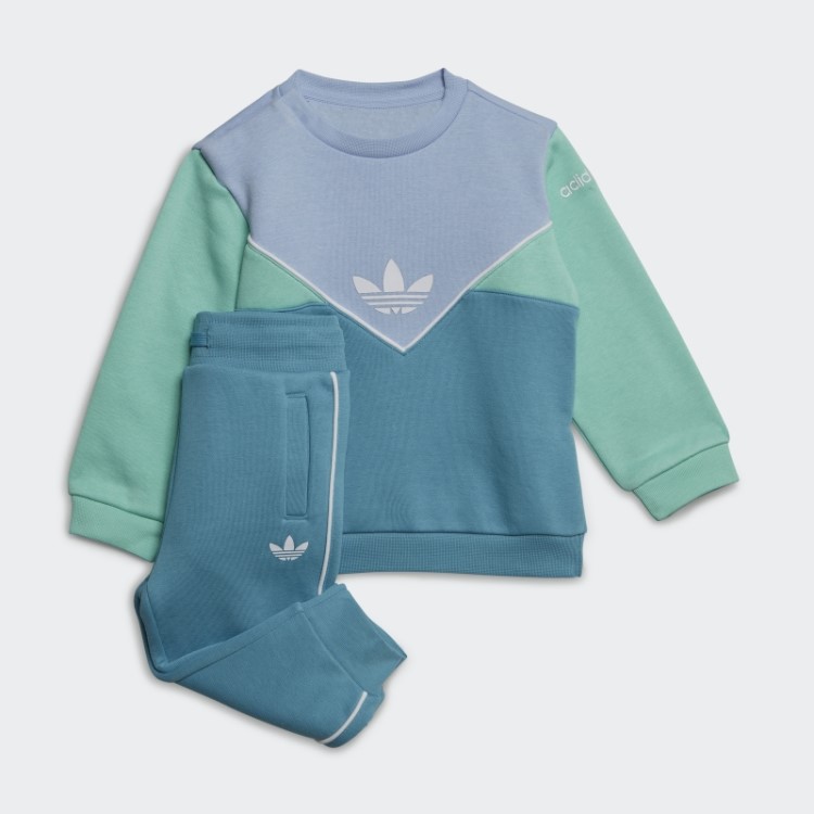 Conjunto Adidas Blue Dawn Adicolor Da Adidas
