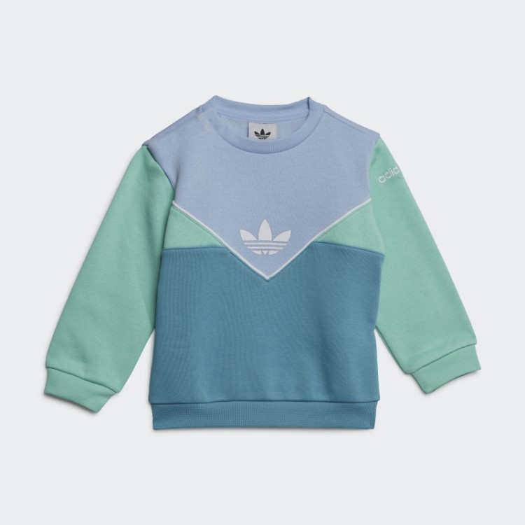 Conjunto Adidas Blue Dawn Adicolor Da Adidas