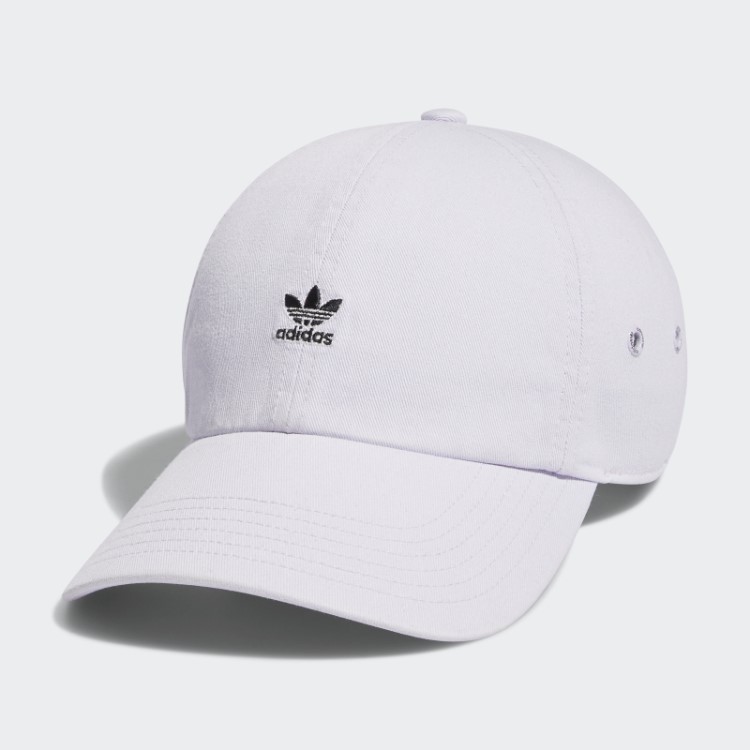 Boné Prateado Com Mini Logo Adidas