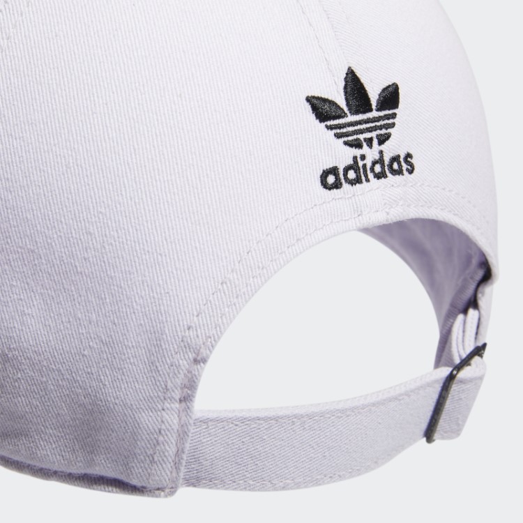 Boné Prateado Com Mini Logo Adidas