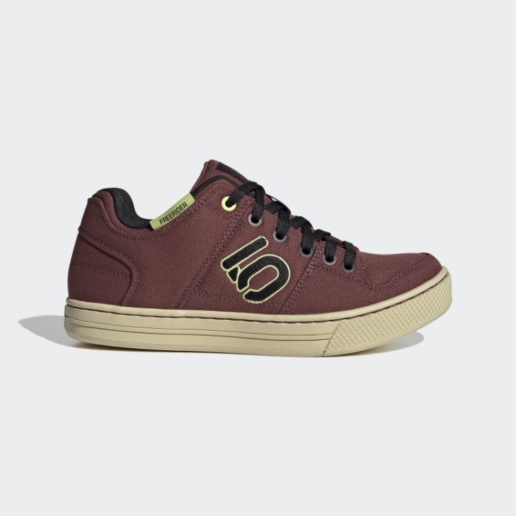 Sapatos De Mountain Bike Em Lona Adidas Five Ten Freerider Cor De Vinho