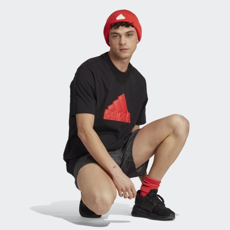 Distintivo Preto Adidas Future Icons Da Camiseta Esportiva