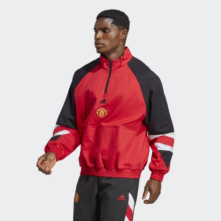 Top Adidas Mufc Red Manchester United Icon