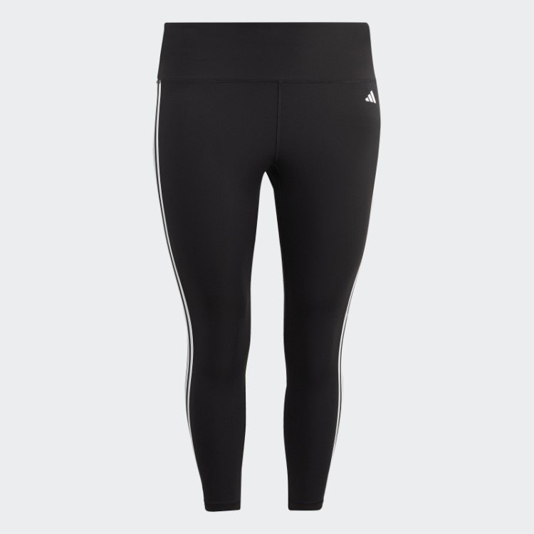 Legging 7/8 Cintura Alta Adidas Black Train Essentials 3 Listras (tamanho Grande)