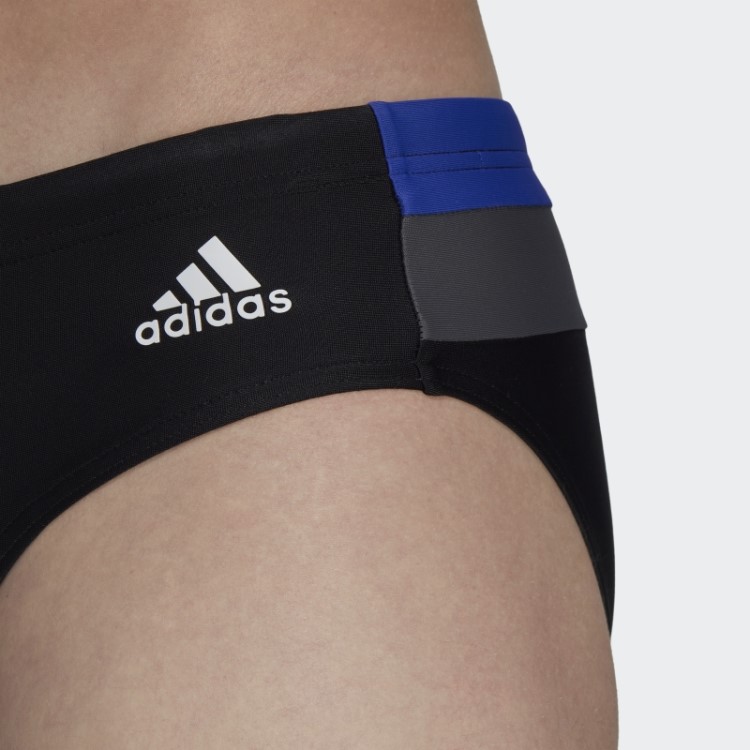 Calção De Banho Preto Colorblock Adidas