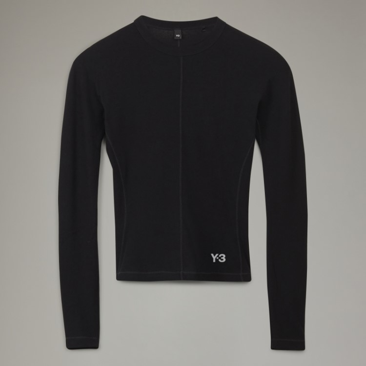 Y-3 Top De Manga Comprida Justo Adidas