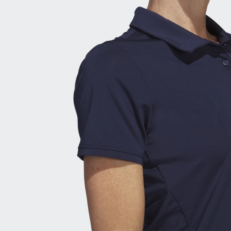 Camisa Polo Sólida Adidas Ultimate365 Azul Marinho Moda