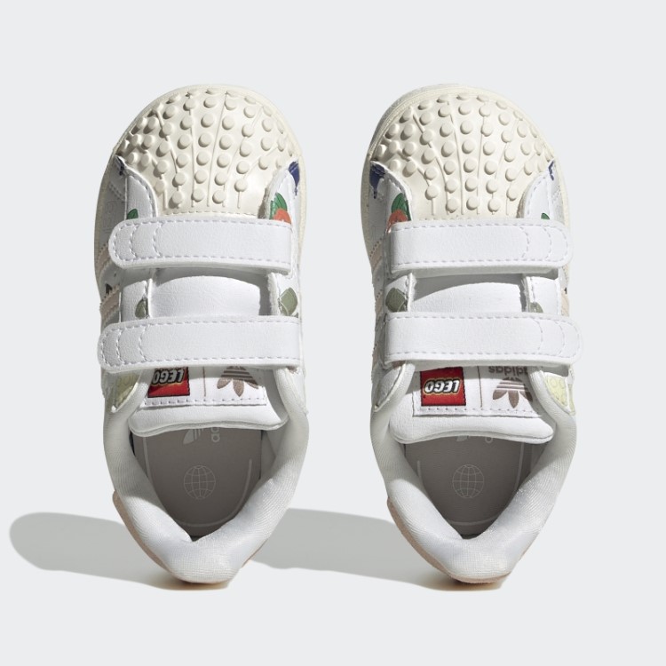 Sapato Branco Adidas Superstar X Lego