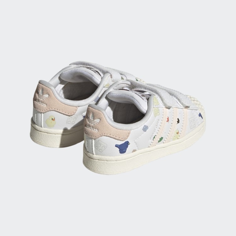 Sapato Branco Adidas Superstar X Lego
