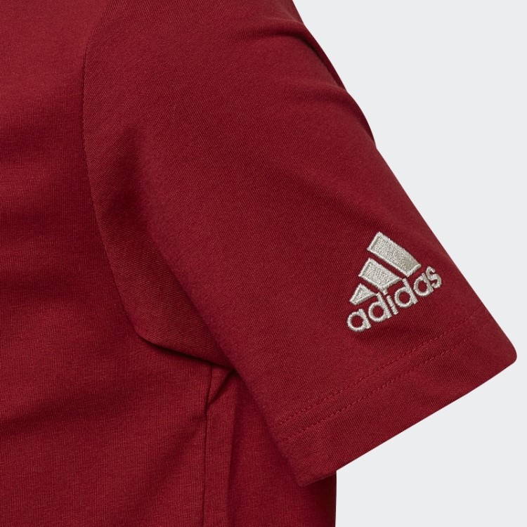 Camiseta Oficial Com Emblema Da Copa Do Mundo Da Fifa 2022 Marrom Adidas