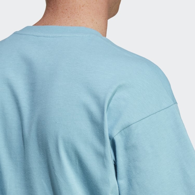 Camiseta Estampada Azul Adidas
