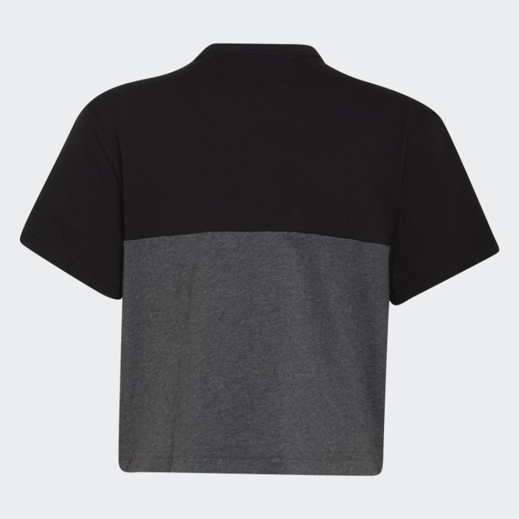 Camiseta Colorblock Preta Adidas