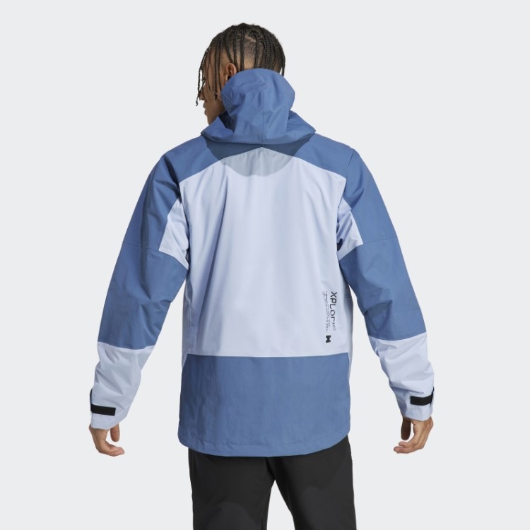 Adidas Terrex Xploric Rain.rdy Jaqueta De Caminhada Azul Dawn