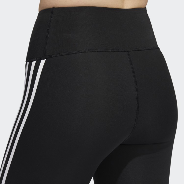 Optime Trainicons 3 Listras Leggings De Bicicleta Adidas Preto