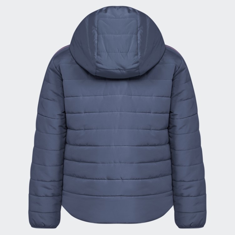 Aconchegante Jaqueta Puffer Com As 3 Listras Em Aço Adidas