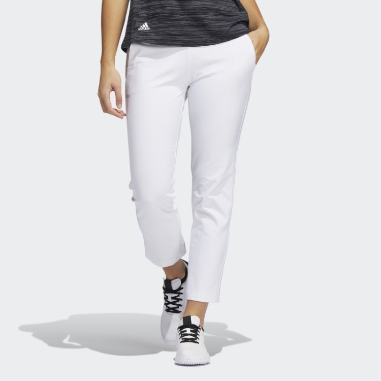 Calça De Tornozelo Pull-on Branca Adidas