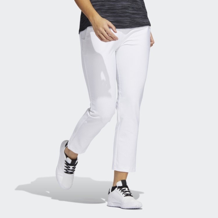 Calça De Tornozelo Pull-on Branca Adidas