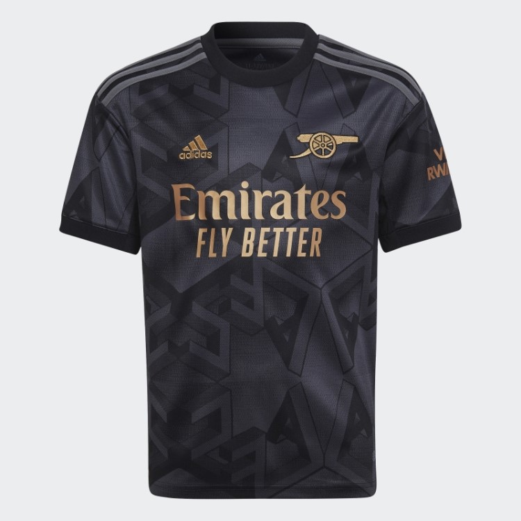 Camisa Alternativa Preta Adidas Arsenal 22/23