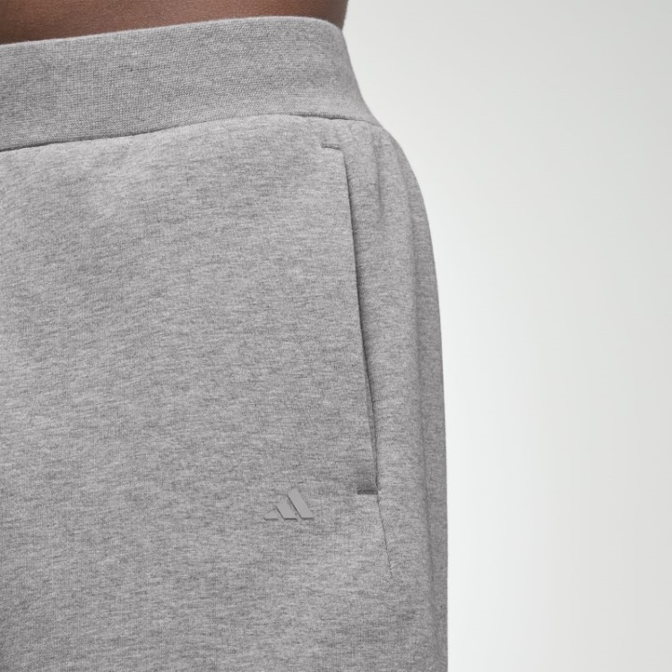 Bermuda De Basquete Adidas De Aveia Escura Moda