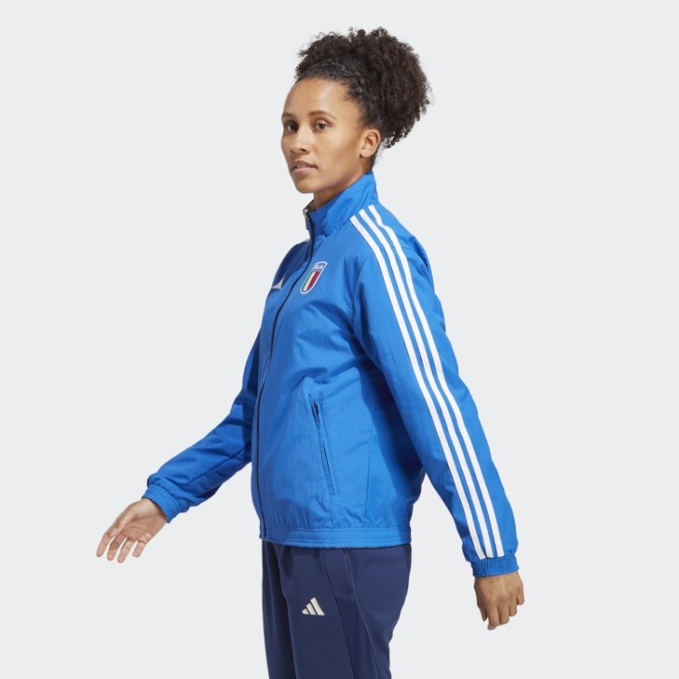 Jaqueta Hino Da Itália Azul Adidas
