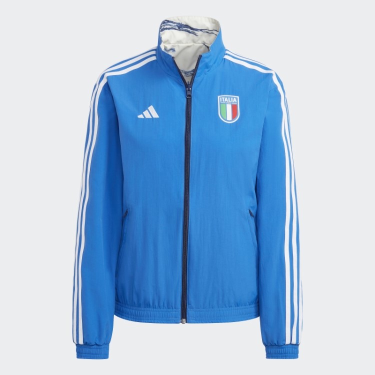 Jaqueta Hino Da Itália Azul Adidas
