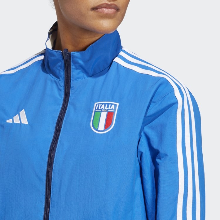 Jaqueta Hino Da Itália Azul Adidas
