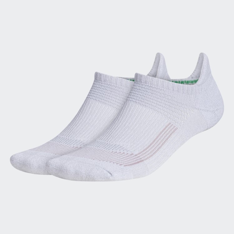 Adidas Running Superlite Meias Invisíveis Com Abas 2 Pares Cinza Claro
