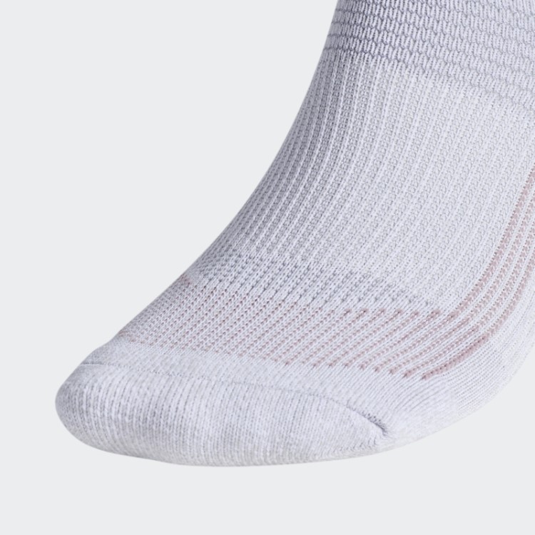 Adidas Running Superlite Meias Invisíveis Com Abas 2 Pares Cinza Claro