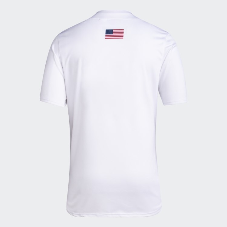 Camisa Branca De Beisebol Jayhawks Adidas