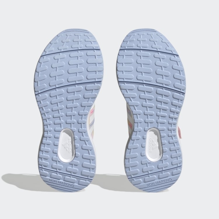 Fortarun 2.0 Cloudfoam Sapato De Renda Elástico Top Adidas Rosa