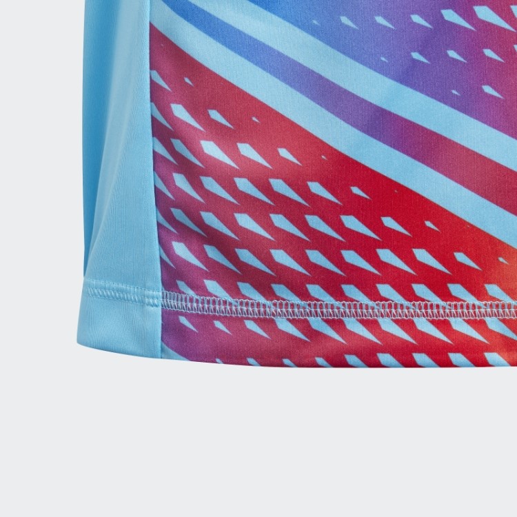 Camisa Gráfica Tiro 23 Adidas Sky Rush