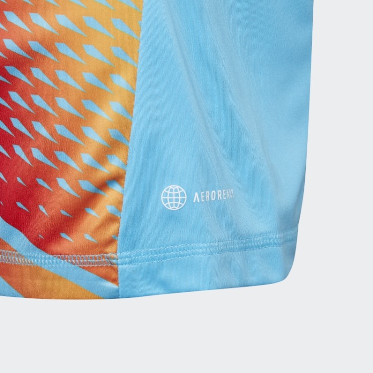 Camisa Gráfica Tiro 23 Adidas Sky Rush