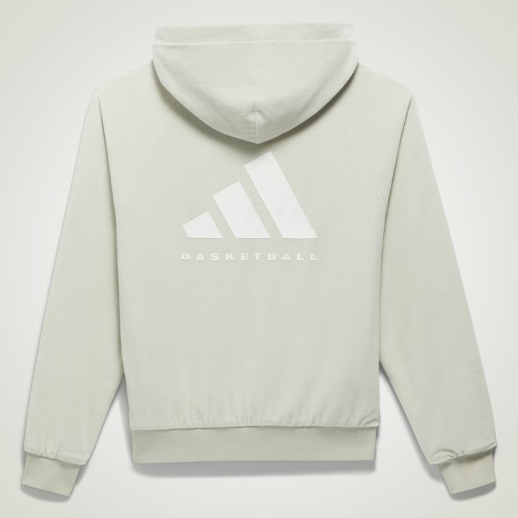 Moletom De Veludo De Basquete Verde (gênero Neutro) Adidas