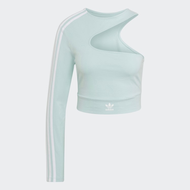 Top Recortado Menta Adidas