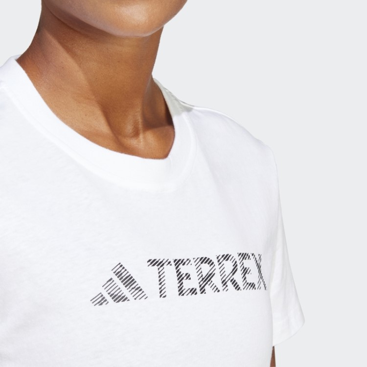 Terrex Classic Logo T-shirt Branca Adidas