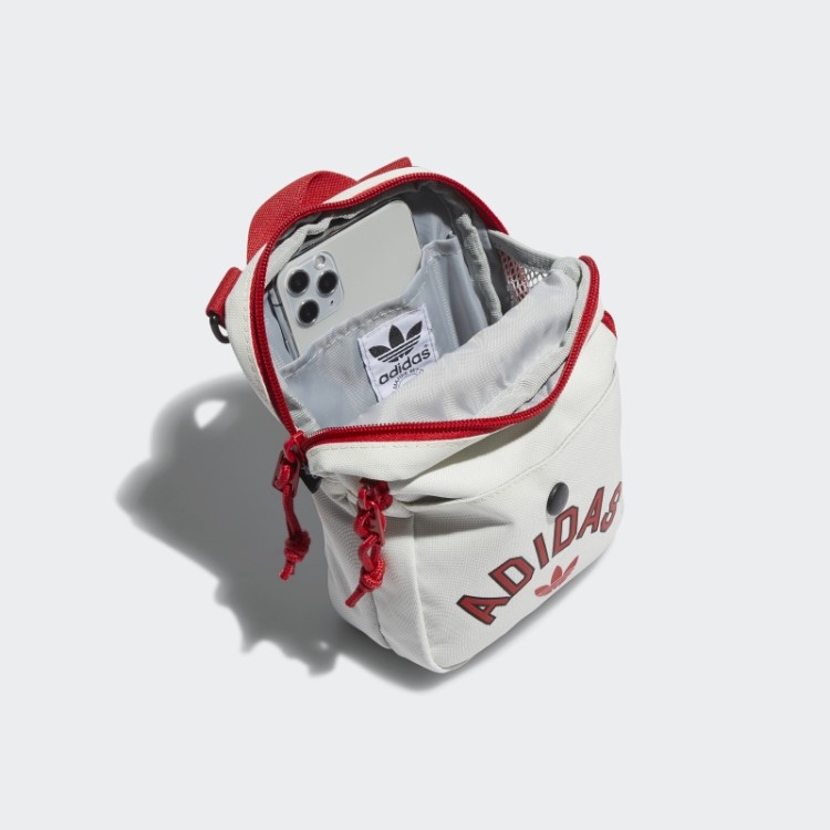 Bolsa Transversal Utilitária Festival Adidas Branca