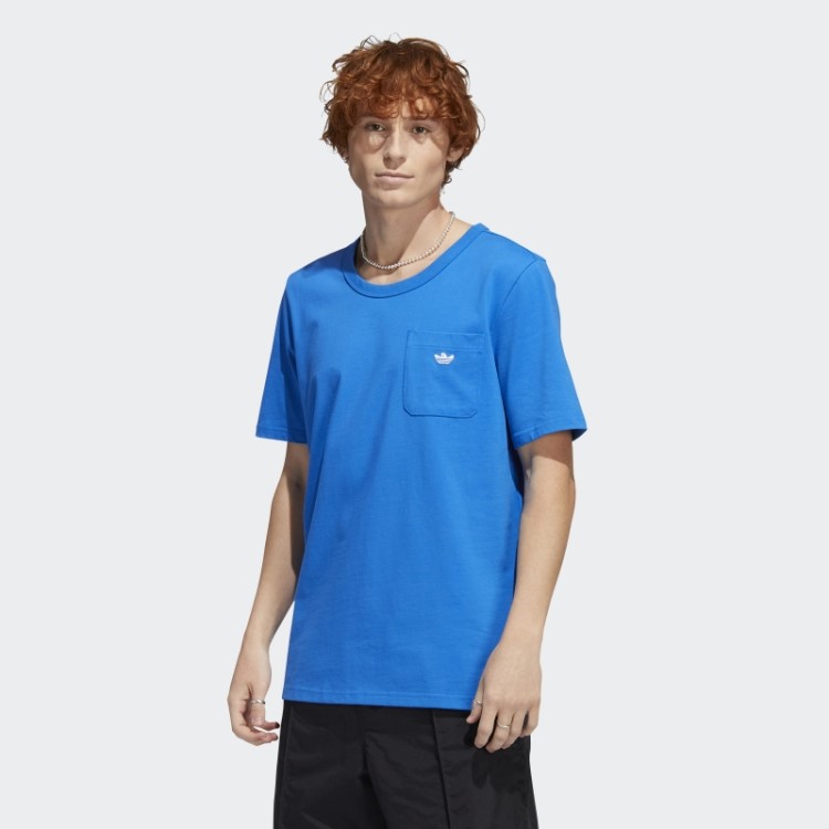 Camiseta Com Bolso Pesado Shmoofoil Adidas Blue Bird