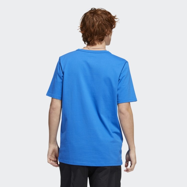 Camiseta Com Bolso Pesado Shmoofoil Adidas Blue Bird