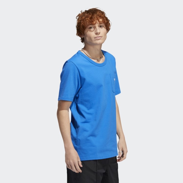 Camiseta Com Bolso Pesado Shmoofoil Adidas Blue Bird