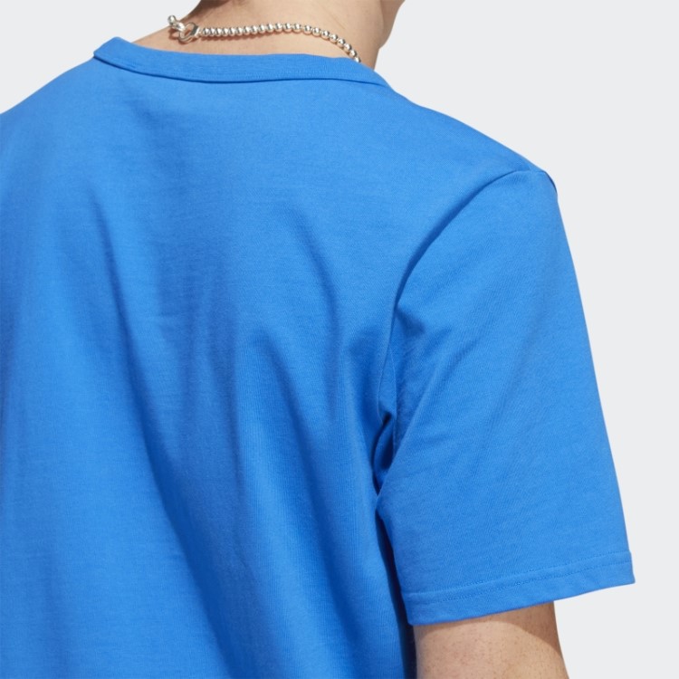 Camiseta Com Bolso Peso Pesado Shmoofoil Pássaro Azul Adidas