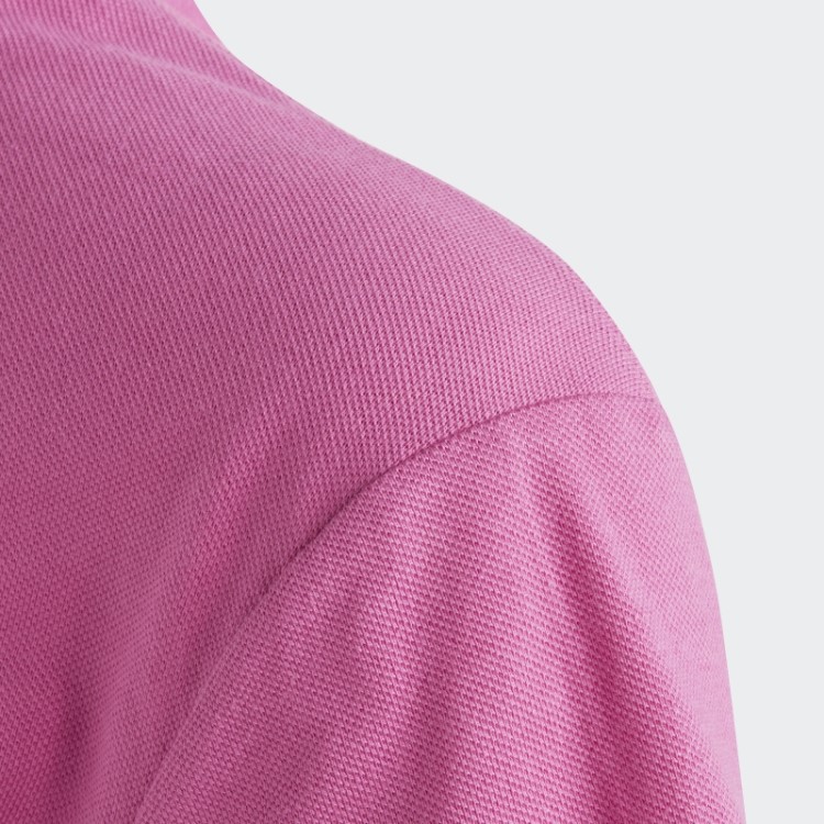 Camiseta Fuchsia Future Icons Adidas Com Logo Piqué