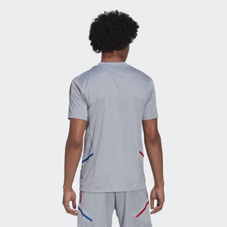 Hot Olympique Lyonnais Condivo 22 Camisa De Treino Prata Adidas