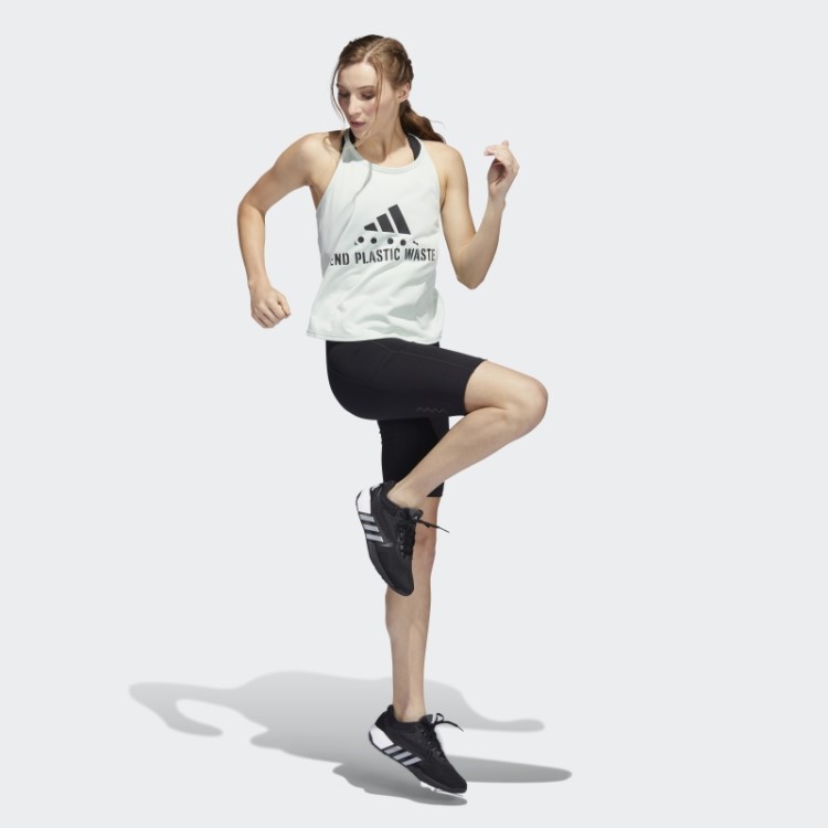 Regata Adidas Run Fast Running Com Estampa Verde