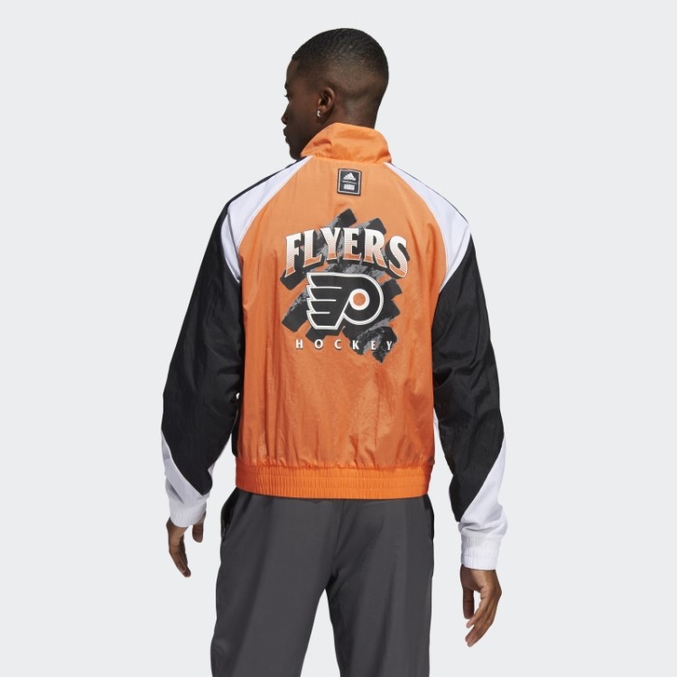 Jaqueta Retro Flyers Reverse Adidas Varsity Laranja