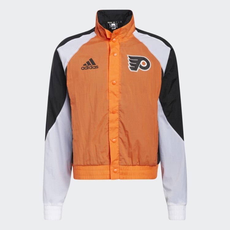 Jaqueta Retro Flyers Reverse Adidas Varsity Laranja