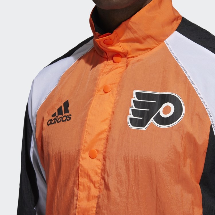 Jaqueta Retro Flyers Reverse Adidas Varsity Laranja