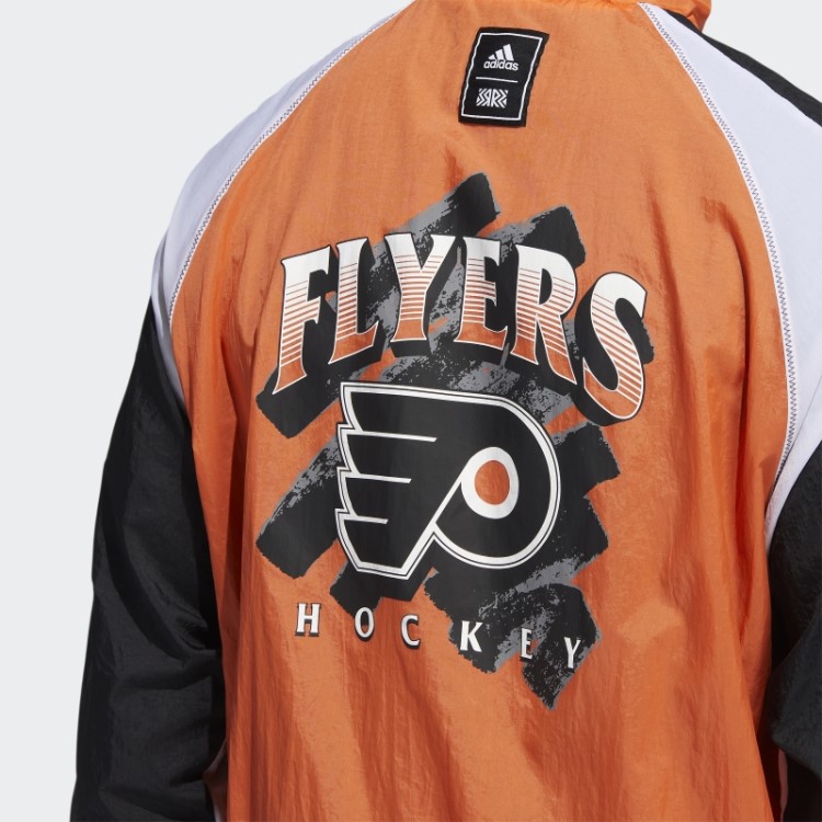 Jaqueta Retro Flyers Reverse Adidas Varsity Laranja