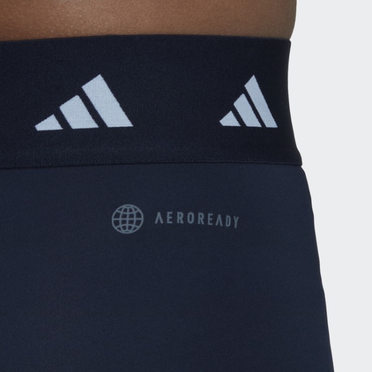 Leggings Curtas De 3 Polegadas à Prova De Período Ink Techfit Adidas