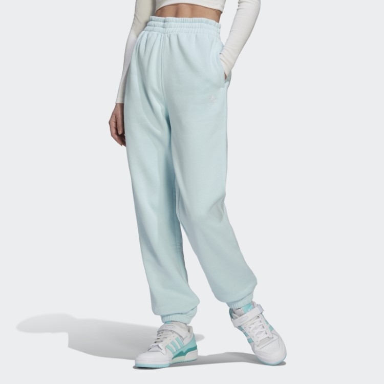 Calça Jogger De Lã Adidas Adicolor Azul Essencial